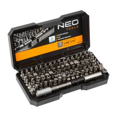 Końcówki wkrętakowe z uchwytem, zestaw 99 szt. 06-104