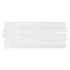 Opaski zaciskowe EXTREME 7.6 x 200 mm, białe, 50 szt. 01-664