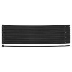 Opaski zaciskowe EXTREME 4.8 x 300 mm, czarne, 100 szt. 01-635