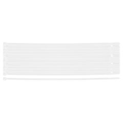 Opaski zaciskowe EXTREME 4.8 x 300 mm, białe, 100 szt. 01-661