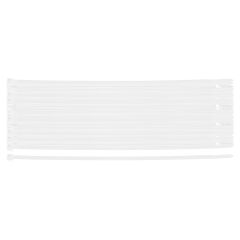 Opaski zaciskowe EXTREME 4.8 x 200 mm, białe, 100 szt. 01-659
