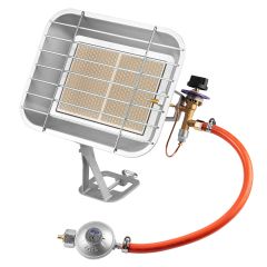 Promiennik gazowy na butle z reduktorem i wężem 4600W 90-119