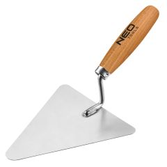 Kielnia trójkątna, 180 mm, uchwyt drewniany 50-101