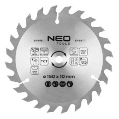 Tarcza do pilarki, widiowa 150 x 10mm, 1.6mm , 24 zęby, Energy+ 55-666