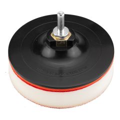 Tarcza mocująca z rzepem i gąbką 125 mm, trzpień 8 mm 58T464