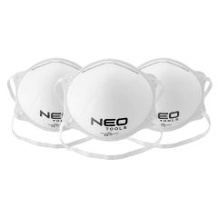 Półmaska przeciwpyłowa jednorazowa FFP2, 3 szt., CE 97-302