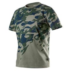 T-shirt roboczy z nadrukiem CAMO 81-613