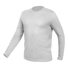 Koszulka z długim rękawem, szara 81-690