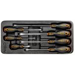 Wkrętaki płaskie, zestaw 7 szt., wkładka 84-231
