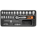Klucze nasadowe 3/8", zestaw 22 szt., wkładka 84-239