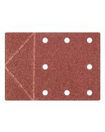 Papier ścierny 115 x 160 mm, otwory, perforacja do odrywania, rzep. K60, 3 szt. 55H814