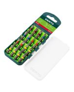 Zestaw bitów 16 szt., 25 mm - 3 x PH, 3 x PZ, 4 x SL, 6 x TX 66H600