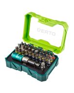 Zestaw bitów 32 szt., 25 mm -  4 x PH, 4 x PZ, 4 x SL, 4 x HEX, 7 x TX, 7 x TT + uchwyt magnetyczny 66H620