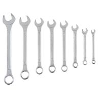 Klucze płasko-oczkowe 6-19 mm, zestaw 8 szt. 35D356