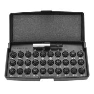 Końcówki wkrętakowe z uchwytem, zestaw 31 szt. 06-103