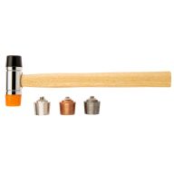 Młotek z wymiennymi końcówkami 250 g, 28 mm 11-634