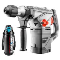 Młot udarowy SDS+ 1500W, walizka + termos 58G862-PSG