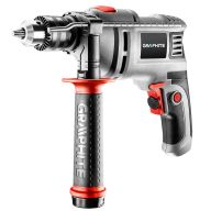 Wiertarka udarowa 550W, uchwyt kluczykowy 13 mm, obroty 0-3000 min⁻¹, walizka 58G725