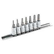 Końcówki Torx na nasadce 35 mm, zestaw 7 szt. 39D378