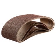 Pasy bezkońcowe 75 x 533 mm, K60, K80x2, K100x2, K120, zestaw 6 szt. 63H656