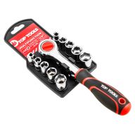 Klucze nasadowe 1/4", zestaw 12 szt. 38D147