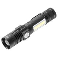 Latarka akumulatorowa USB 800 lm 2 w 1 CREE T6 LED 99-033