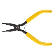 Szczypce precyzyjne wydłużone wygięte 125 mm 32D033