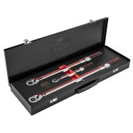 Klucze dynamometryczne M4K, zestaw 3 szt., metalowa kaseta 08-840