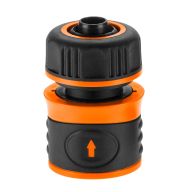 Złączka przelotowa 1/2", dwumateriałowa 15-720