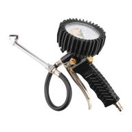 Pistolet do pompowania z manometrem śr. 63 mm, długa końcówka 14-716