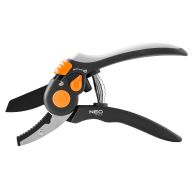 Sekator kowadełkowy 200 mm, zakres do 18 mm, regulowany rozstaw 15-203