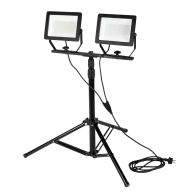 Reflektor podwójny 2x 100W SMD LED 2 x 8500 lm na statywie 1.8 m 99-096