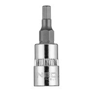 Końcówka sześciokątna H4 na nasadce 1/4", krótka, 37 mm 10-311