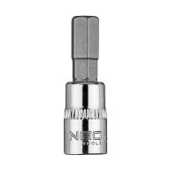 Końcówka sześciokątna H7 na nasadce 1/4", krótka, 37 mm 10-314