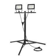 Reflektor podwójny 2x30W SMD LED 5100lm na statywie 1.8m 99-061