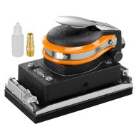 Szlifierka oscylacyjna pneumatyczna prostokątna 89 x 165 mm 14-018