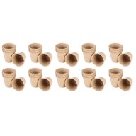 Rozsadniki torfowe: 8 x 8 x 7.8 cm, 60 sztuk 15G463