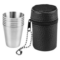 Kieliszki turystyczne 6 szt., pokrowiec 63-173