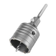 Otwornica widiowa 65 mm z adapterem HEX oraz wiertłem pilotującym 55H324