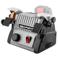 Mini szlifierka stołowa akumulatorowa 3w1 Energy+: szlifierka stołowa, polerka, szlifierka z wałkiem 58G095