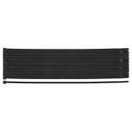 Opaski zaciskowe EXTREME 4.8 x 450 mm, czarne, 50 szt. 01-637