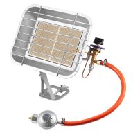 Promiennik gazowy na butle z reduktorem i wężem 4600W 90-119