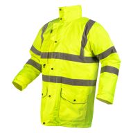 Kurtka robocza ostrzegawcza 5w1, ocieplana, żółta, rozmiar XXL 81-716-XXL