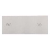 Siatka ścierna biała 115 x 280 mm, P80 58T141