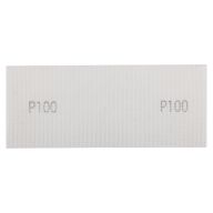 Siatka ścierna biała 115 x 280 mm, P100 58T142