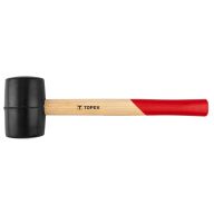 Młotek gumowy 60 mm/400 g, trzonek drewniany 02A325-1