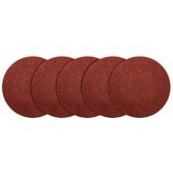 Krążki ścierne na rzep 125 mm, P120, 5 szt., bez otworów 58T184