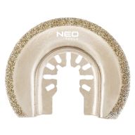 Tarcza półokrągła do ceramiki, 65 mm, galwaniczne pokrycie nasypem diamentowym 58-063