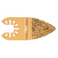 Płytka ścierna HM do ceramiki, 33 mm, pokrycie nasypem z węglika wolframu 58-065