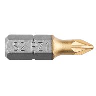 Końcówki wkrętakowe PZ1 x 25 mm, 2 szt. 57-963